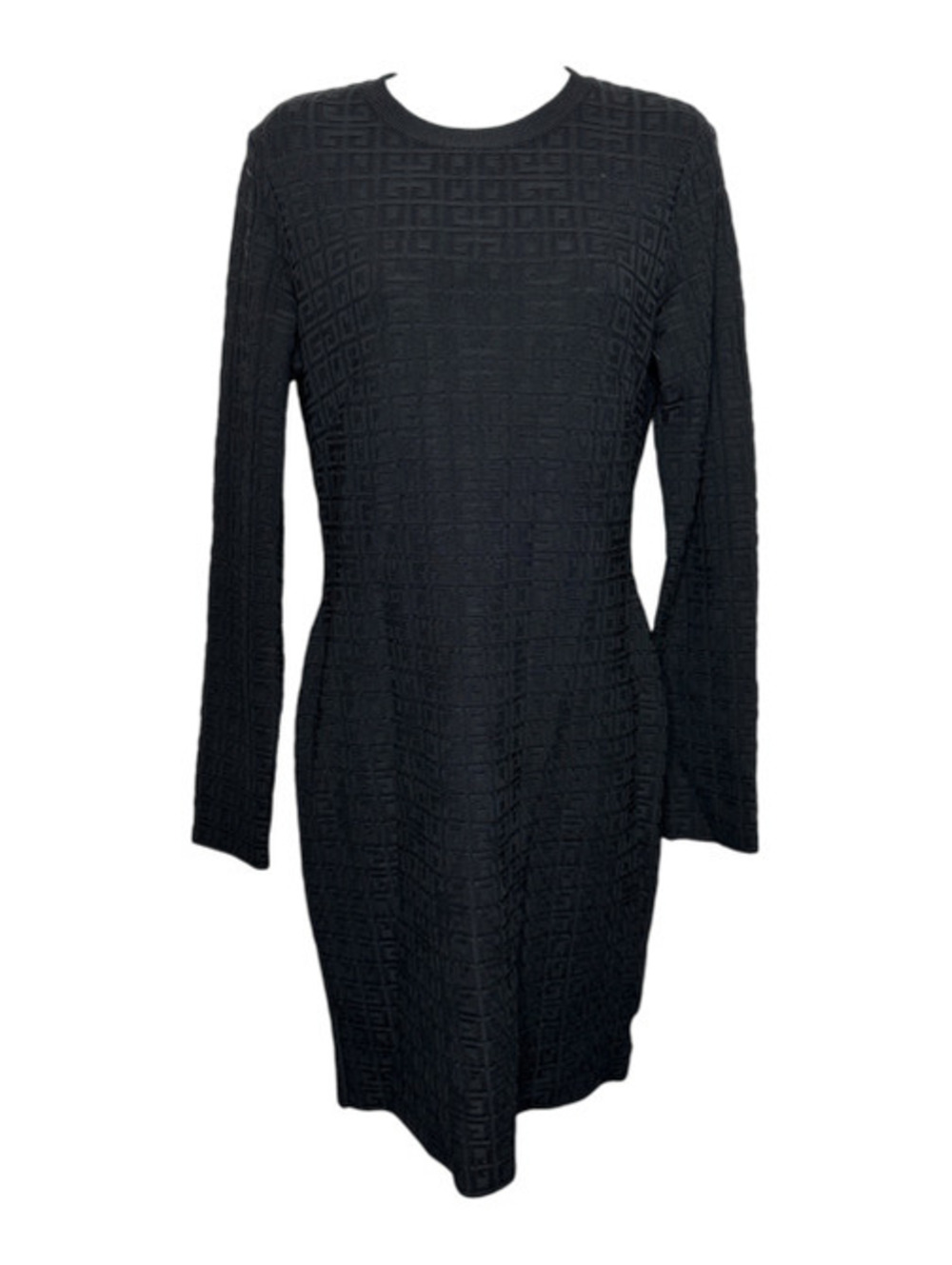 Givenchy Jacquard Logo Mini Dress in Black